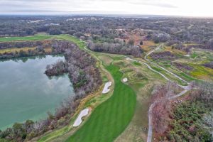 Black Diamond Ranch (Quarry) 16th Approach Aerial